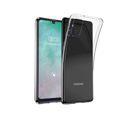 Силиконовый чехол для Samsung Galaxy A31 прозрачный Samsung - Сервис Плюс Рус