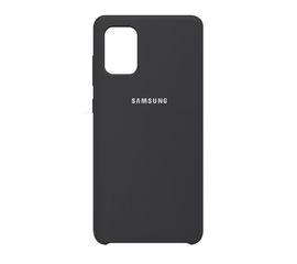 Чехол Samsung A71 Silicone Cover серый Samsung - Сервис Плюс Рус