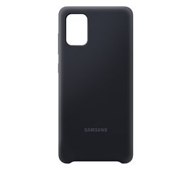 Чехол Samsung A71 Silicone Cover черный Samsung - Сервис Плюс Рус