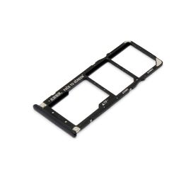 Держатель SIM/SD карты для Xiaomi Mi Play, черный (оригинал) Xiaomi - Сервис Плюс Рус