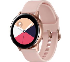 Умные часы Samsung Galaxy Watch Active, нежная пудра Samsung - Сервис Плюс Рус