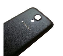 Samsung Galaxy S4 (GT-I9500) Крышка задняя (Черный\Под кожу) (org.) Samsung - Сервис Плюс Рус