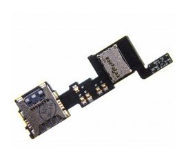 Samsung Galaxy Note 4 (SM-N910F) Шлейф с разъемом Sim-карты и карты памяти (снятый оригинал) Samsung - Сервис Плюс Рус