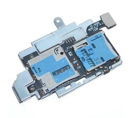 Samsung Galaxy S3 (GT-I9300) Коннектор SIM-карты и MicroSD (Оригинал) Samsung - Сервис Плюс Рус