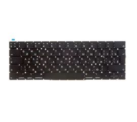 Клавиатура для Apple для MacBook Pro 13 15 Retina Touch Bar A1989 A1990 Mid 2018 Early 2019, Г-образный Enter RUS (снятый оригинал) Apple - Сервис Плюс Рус