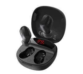 Наушники Bluetooth WM01 Plus Baseus черные NGWM01P-01, черный Baseus - Сервис Плюс Рус