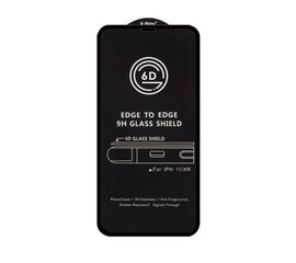 Защитное стекло iPhone 11/XR 6D без упаковки - Сервис Плюс Рус