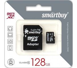 Карта памяти Micro SD 128GB Smart Buy class 10 - Сервис Плюс Рус