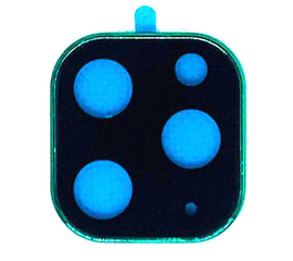 Защитное стекло для камеры Apple iPhone 11 Pro / 11 Pro Max (полная проклейка, зеленая рамка) - Сервис Плюс Рус