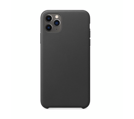 Чехол для iPhone 11 Pro Max Leather Case - Black - Сервис Плюс Рус
