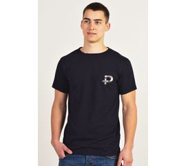 PluseRus / Футболка с короткими рукавом/однотонный/хлопок,черный (54) PluseRus - Сервис Плюс Рус