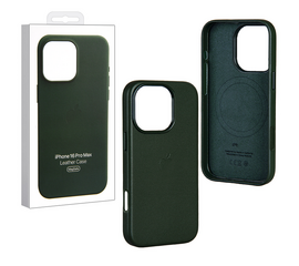 Чехол силиконовый для iPhone 16 Pro Max (6.9) Silicone Case MagSafe Green - Сервис Плюс Рус