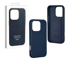 Чехол силиконовый для iPhone 16 Pro (6.3) Silicone Case MagSafe Blue - Сервис Плюс Рус