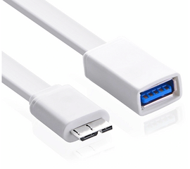 USB адаптер с функцией OTG для Samsung Galaxy Note 3 (под флэшки разъем micro USB 3.0) - Сервис Плюс Рус