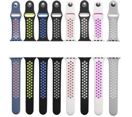 Ремешок для Apple watch 38mm NIKE silicon loop (цветные, в ассортименте) - Сервис Плюс Рус