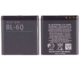 Аккумулятор Nokia BL-6Q (970 мАч) - Сервис Плюс Рус