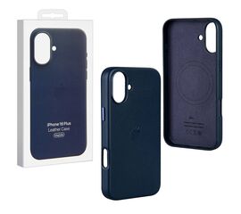 Чехол силиконовый для iPhone 16 Plus (6.7) Silicone Case MagSafe Blue - Сервис Плюс Рус