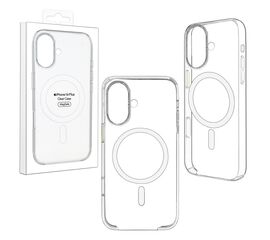 Чехол для iPhone 16 Plus (6.7) Clear Case MagSafe - Сервис Плюс Рус