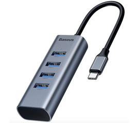 USB-концентратор Baseus Enjoy Series Type-C (CAHUB-Q0G), разъемов: 5 Baseus - Сервис Плюс Рус