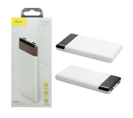 Power Bank Внешний аккумулятор 10000 mah Mini Cu Digital Baseus белый - Сервис Плюс Рус