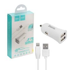 АЗУ Hoco 2.4A iphone lightning - Сервис Плюс Рус