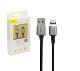 Кабель USB Type-C 1m 3A магнитный Zinc Magnetic Cable Baseus черный - Сервис Плюс Рус
