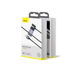 Кабель USB Lightning 1.5m с креплением для кабеля CALHZ-01 Baseus черный - Сервис Плюс Рус