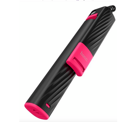 Монопод K7 с кабелем HOCO черный с розовой вставкой - Сервис Плюс Рус