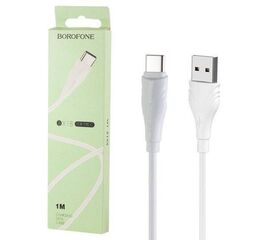 Кабель USB Type-C BX18 2M Borofone белый Borofone - Сервис Плюс Рус