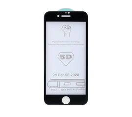 Защитное стекло IPhone SE/7/8 (2020) 5D 0.33mm черное - Сервис Плюс Рус