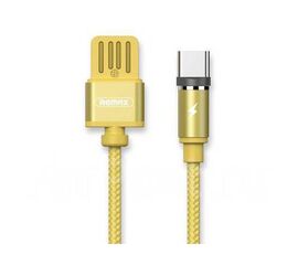 Кабель USB Type-C 1m RC-095a Gravity Series магнитный Remax золото - Сервис Плюс Рус