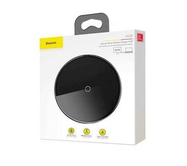 Хаб с беспроводной зарядкой Baseus Circular Mirror Wireless Charger - Deep Gray WXJMY-OG - Сервис Плюс Рус