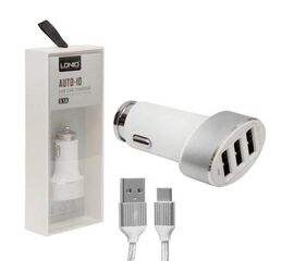 АЗУ Type-C на 3 USB 5.1А C501 LDNIO - Сервис Плюс Рус