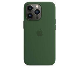 Чехол iPhone 13 Mini (5.4) Silicon case Apple WS (с лого) зелёный клевер №24 - Сервис Плюс Рус