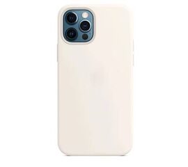 Чехол силиконовый для iPhone 12 / iPhone 12 Pro Silicone Case MagSafe White - Сервис Плюс Рус