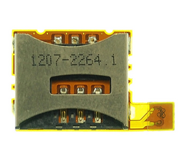 Шлейф Sony Ericsson W508/T707 с держателем с Sim - Сервис Плюс Рус