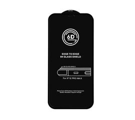 Защитное стекло iPhone 12 Pro Max (6.7) Black 6D - Сервис Плюс Рус