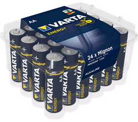 Батарейка Varta ENERGY LR6 AA BOX24 Alkaline 1.5V (4106) (за 1шт) - Сервис Плюс Рус