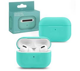 Силиконовый чехол Silicone Case Slim для AirPods Pro, Мятно-зеленый - Сервис Плюс Рус