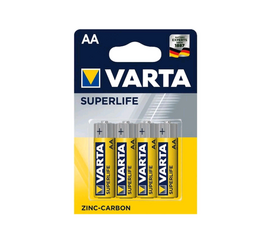 Батарейка солевая VARTA R6 (AA) SuperLife 1.5В бл/4 - Сервис Плюс Рус