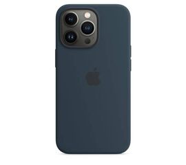 Чехол iPhone 13 Pro Max (6.7) Silicon case Apple WS (с лого) синий омут №22 - Сервис Плюс Рус