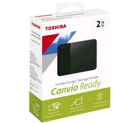 HDD внешний 2,5" 2TB Toshiba Canvio Ready USB 3.2 - Сервис Плюс Рус