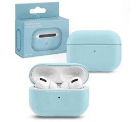 Силиконовый чехол Silicone Case Slim для AirPods Pro, голубой - Сервис Плюс Рус