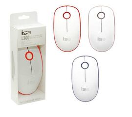 Беспроводная мышь ISA l300 2.4g, белая - Сервис Плюс Рус