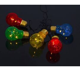Гирлянда NG-28 цветная, лампочка P45, E27 /50/ - Сервис Плюс Рус