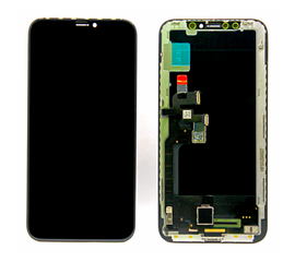 Дисплей с тачскрином для iPhone X черный OLED - Сервис Плюс Рус