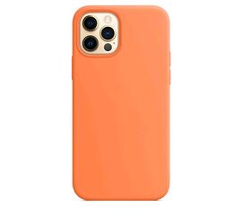 Чехол силиконовый для iPhone 12 / iPhone 12 Pro Silicone Case MagSafe Kumquat - Сервис Плюс Рус