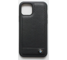 Чехол iPhone 11 Pro Max BMW Perforated Leather PEBO, черный - Сервис Плюс Рус