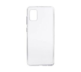 Чехол Samsung A31 TPU 1.0mm прозрачный - Сервис Плюс Рус