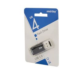 USB накопитель 4 GB Smart Buy V-Cut Black - Сервис Плюс Рус